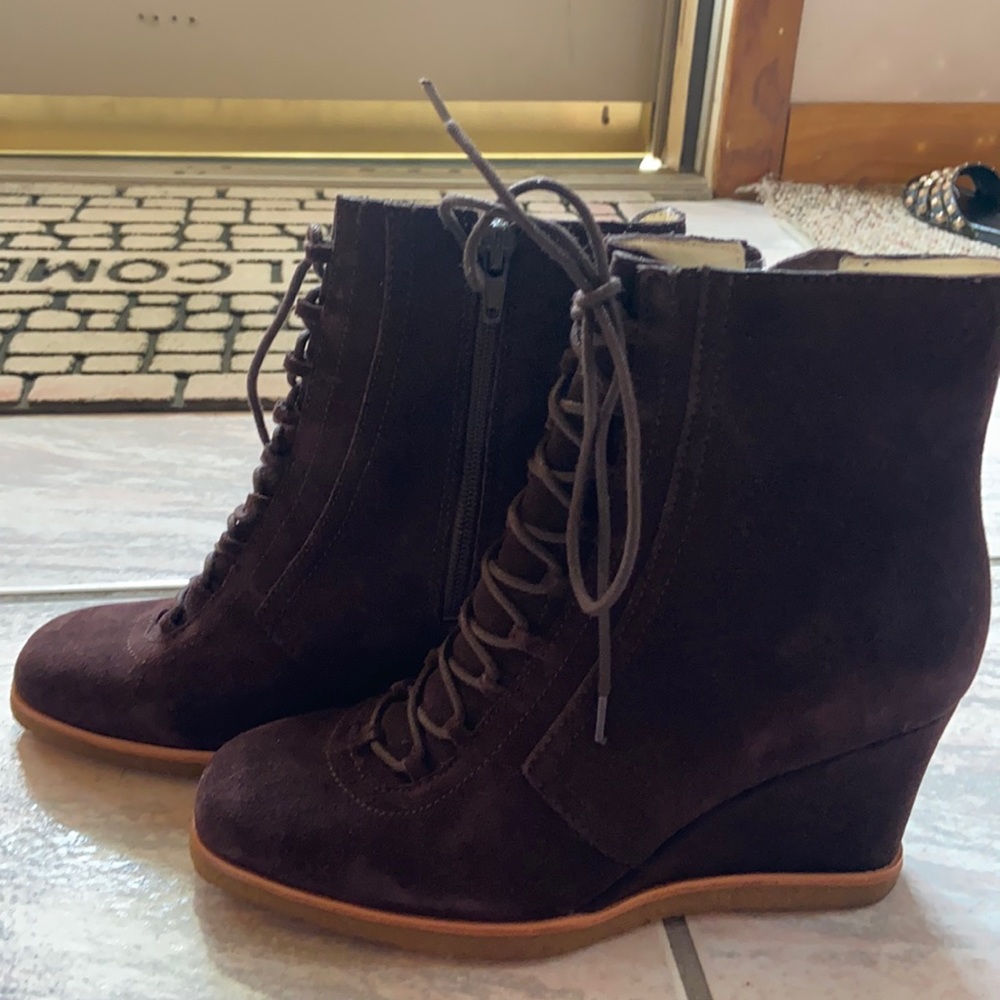 Bettye Muller Wedge Booties